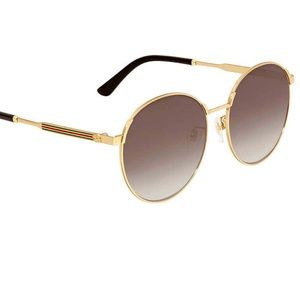 Gucci Gold round sunglasses